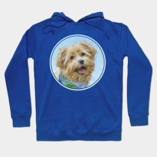 Glen of Imaal Terrier Painting - Original Dog Art Hoodie